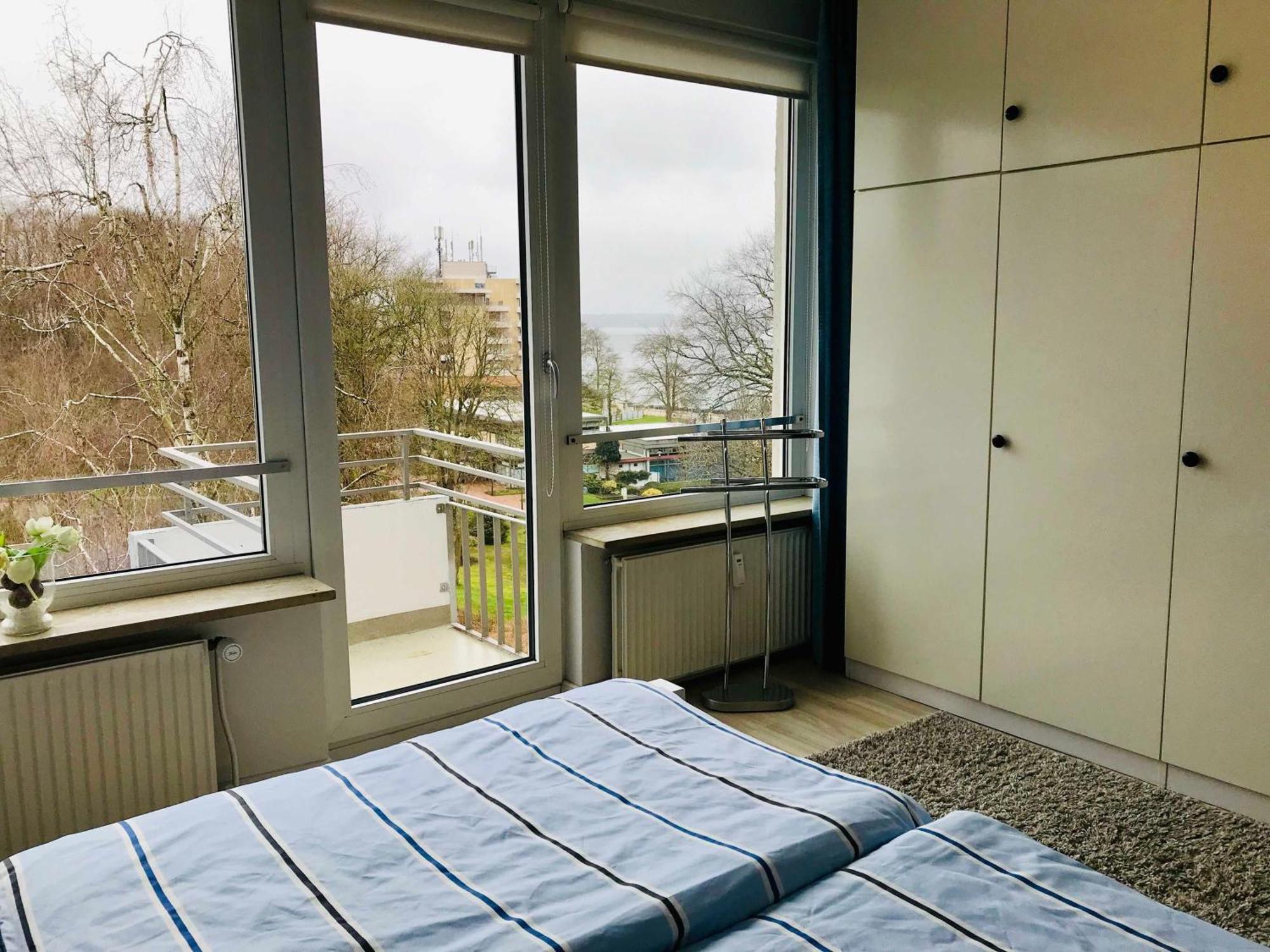 Ferienwohnung Skowronek Am Kurpark Gluecksburg Exterior photo